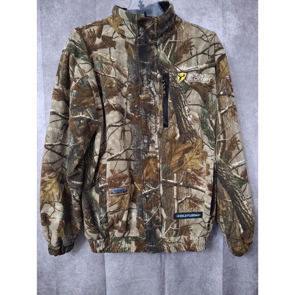 ScentBlocker 3 System Layer Outfitter Cold Fusion Jacket Men's M Camo Hunting - Picture 3 of 15